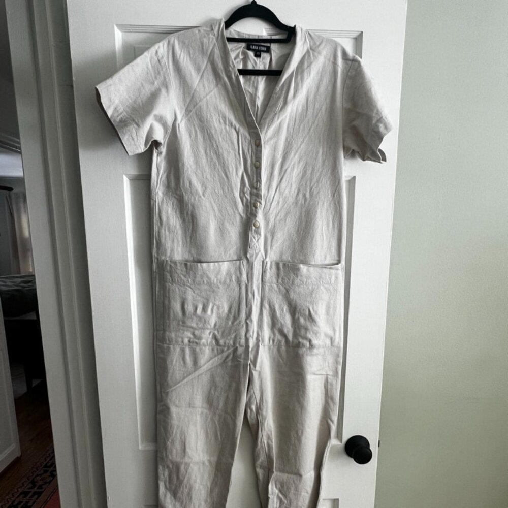 Ilana Kohn Linen Blend Jumpsuit, XS
